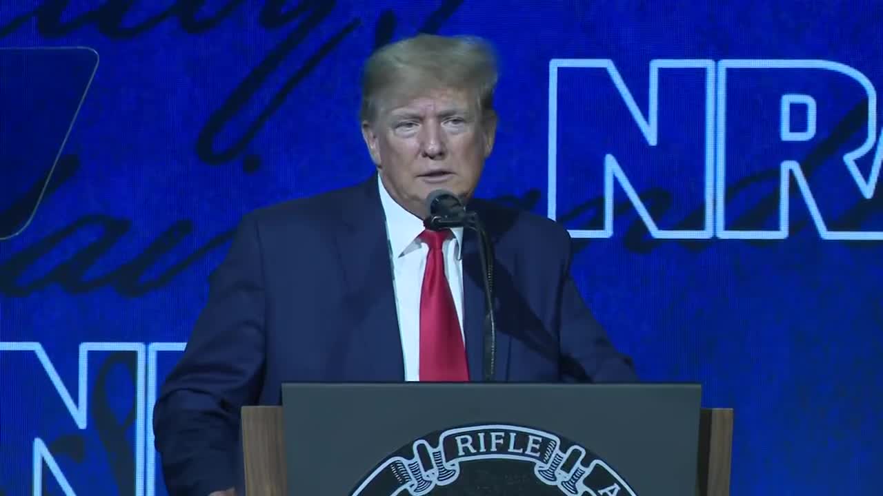 May 27th, 2022: President Donald J. Trump speaks at NRA Convention in Houston