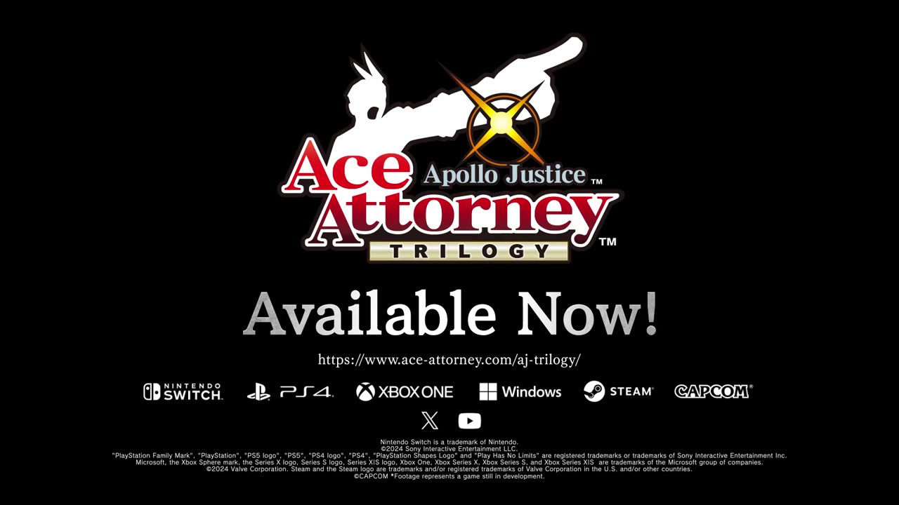 Apollo Justice_ Ace Attorney Trilogy - Official Launch Trailer