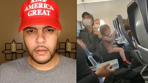 Baby didn't wear a mask, Family gets kicked off of flight