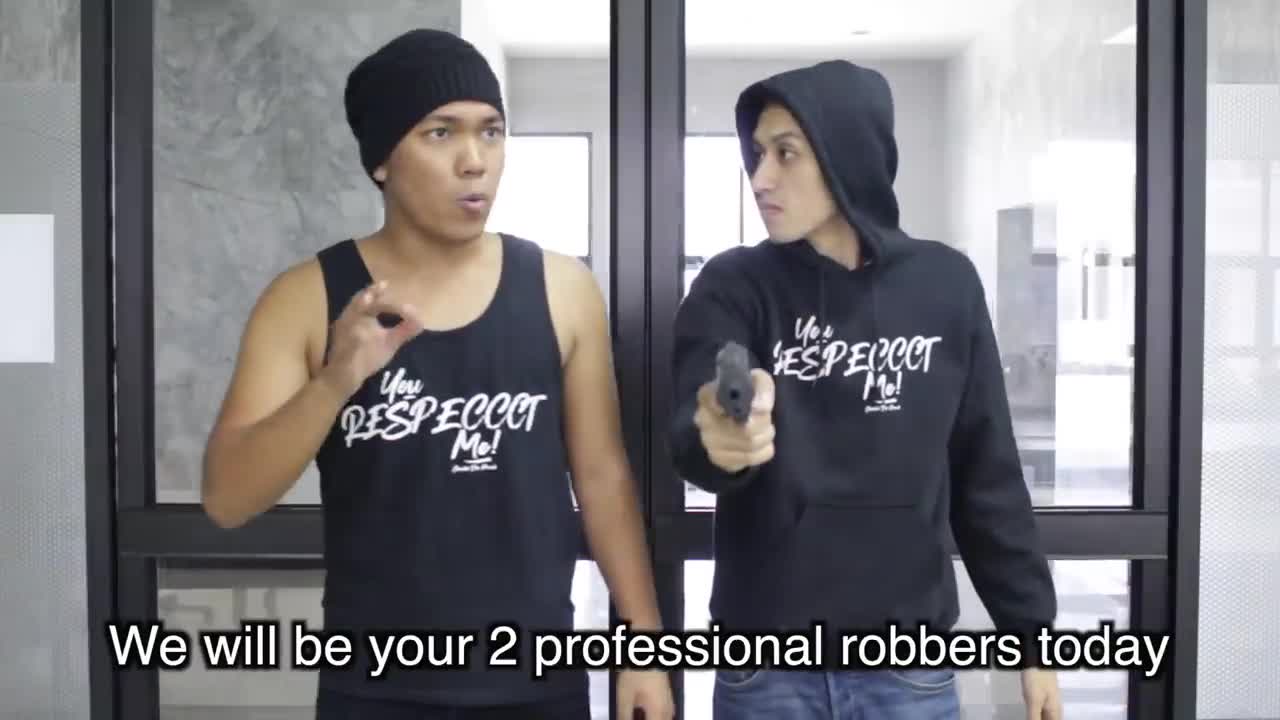 Funny and Stupid robbery