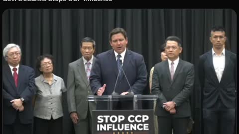 Gov. DeSantis Stops CCP Influence, Taxes