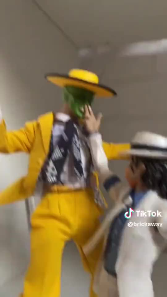 Stop animation - Michael Jackson VS Jim Carrey's The Mask