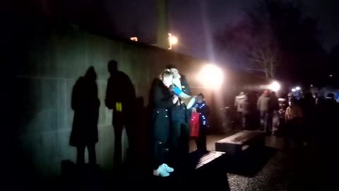 Bielefeld-Demo Kunsthalle- Die Reden.