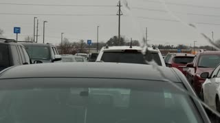 A Sea of cars