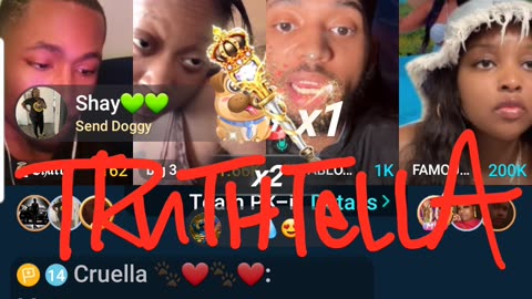 TOMIKAY TEAM PK WITH CHARLI, MADAM LO, TRINA B, GUCCI & 21BADBITCH