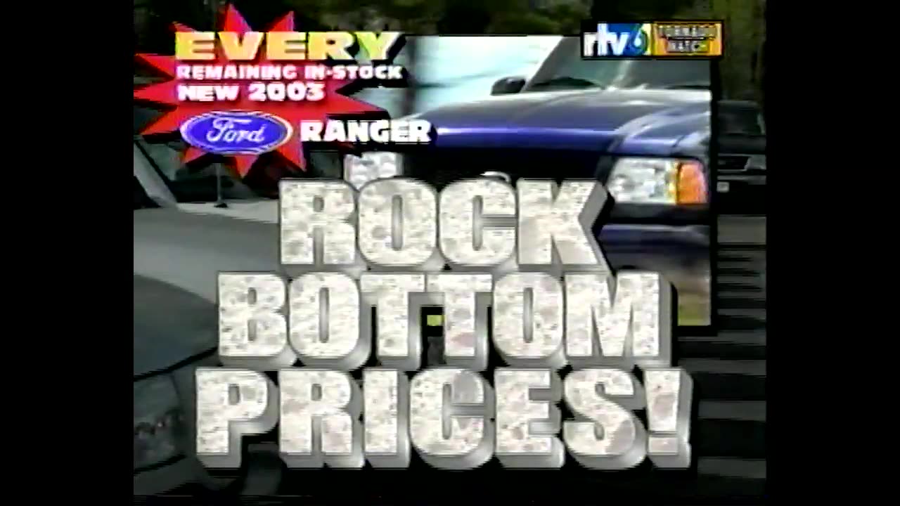 September 26, 2003 - Falling Prices at Tom Wood Ford