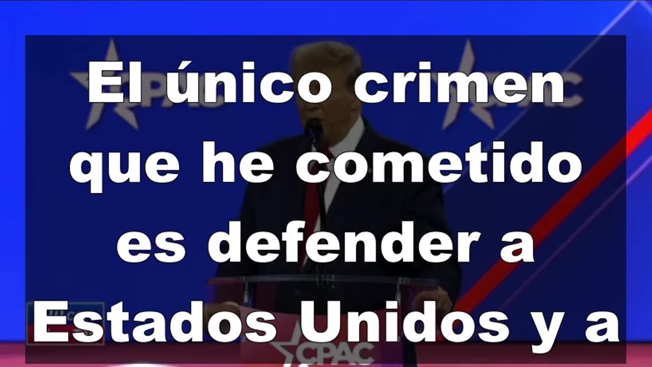 Presidente Donald Trump: Soy culpable.