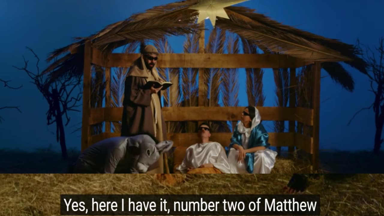 Christmas Rap Nativity Scene navidad rap pesebre