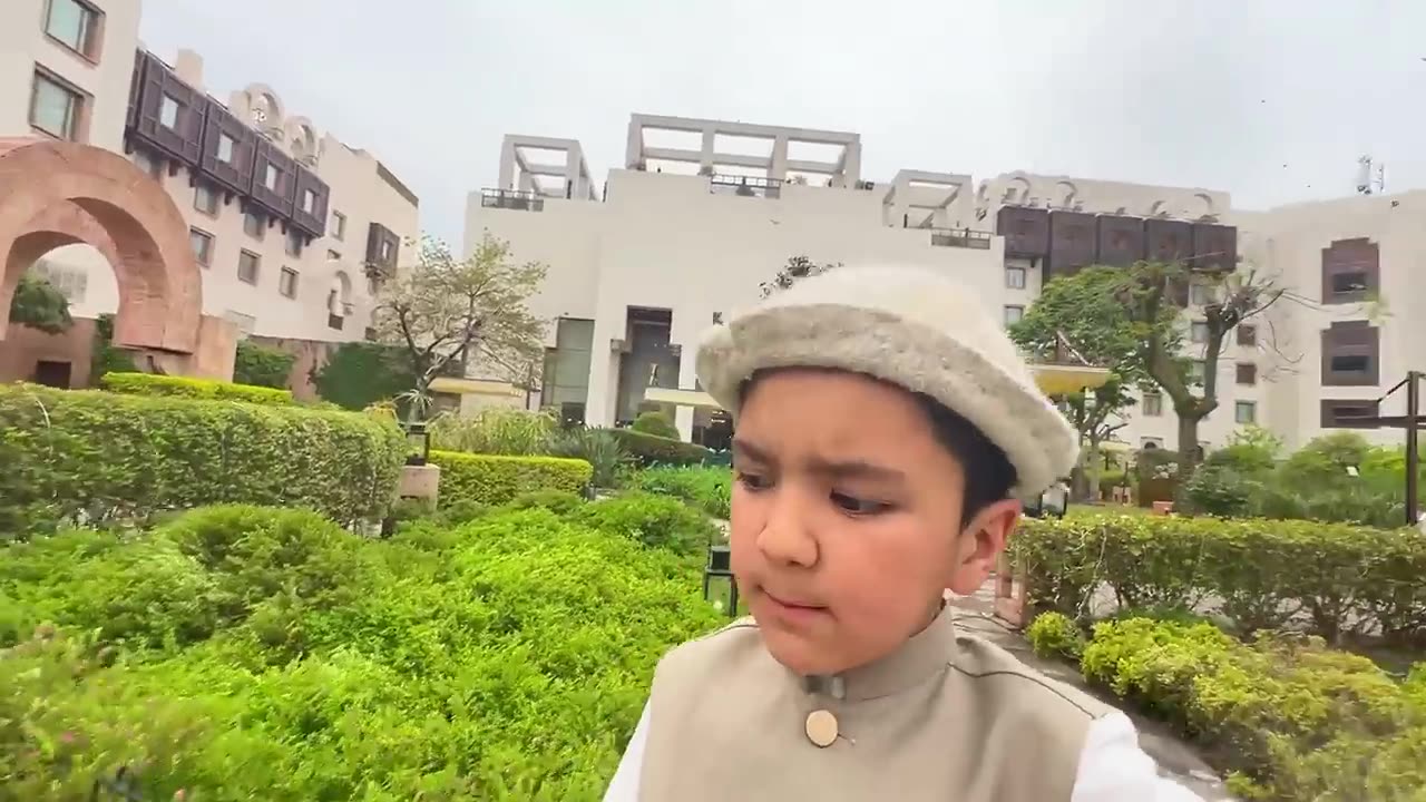 Village kids first time five star hotel