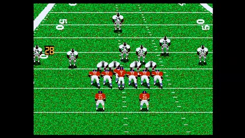 Madden96 (Sega Genesis) Raiders vs Broncos Part3