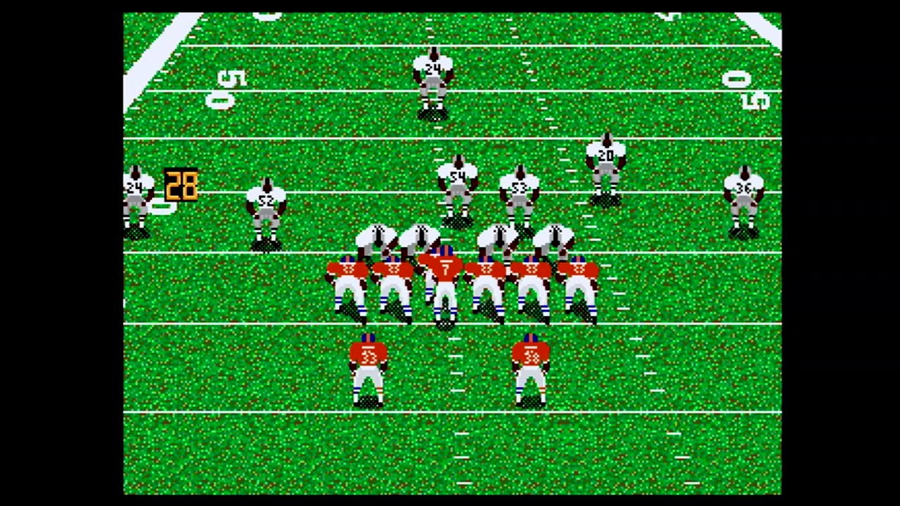 Madden96 (Sega Genesis) Raiders vs Broncos Part3