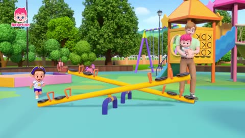 Ouch! Playground Safety Song | Bebefinn Nursery Rhymes for Kids