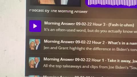 The Morning Answer Friday Free For All