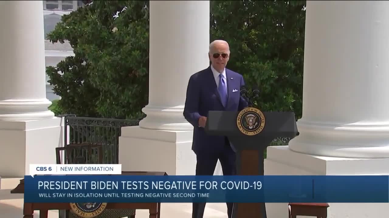 Biden leaves White House for 1st time since getting COVID-19