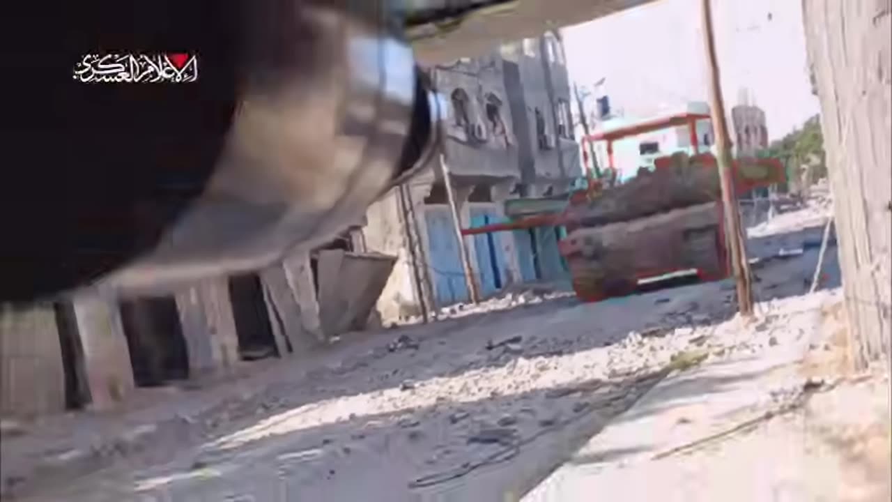 Palestinian resistance fighters ambushed two Israeli military vehicles in Al-Janina neighborhood