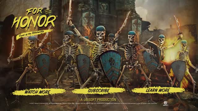 For Honor Official Weekly Update for October 26 Trailer