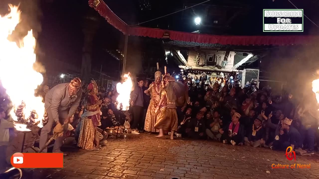 Hiranyakashipu Badh II, Narasimha Avatar, Kartik Nach, Patan, Lalitpur, 2080, Day 8, Part VI