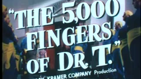 5,000 FINGERS OF DR T (1953) movie trailer