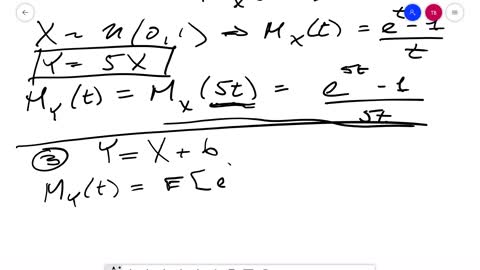 MATH 503 Moment Generating Functions