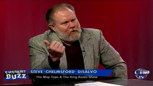 Steve Chelmsford on "The Current Buzz" with Dean Contover, 2017