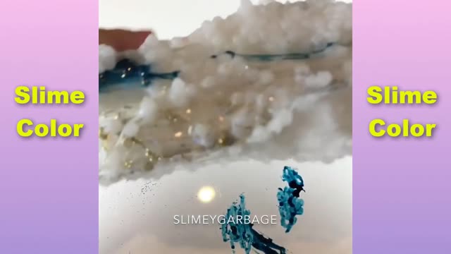 Slime colouring | Most Satisfying video