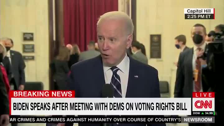 Biden: "The honest to God answer is I don't know whether we can get this done."