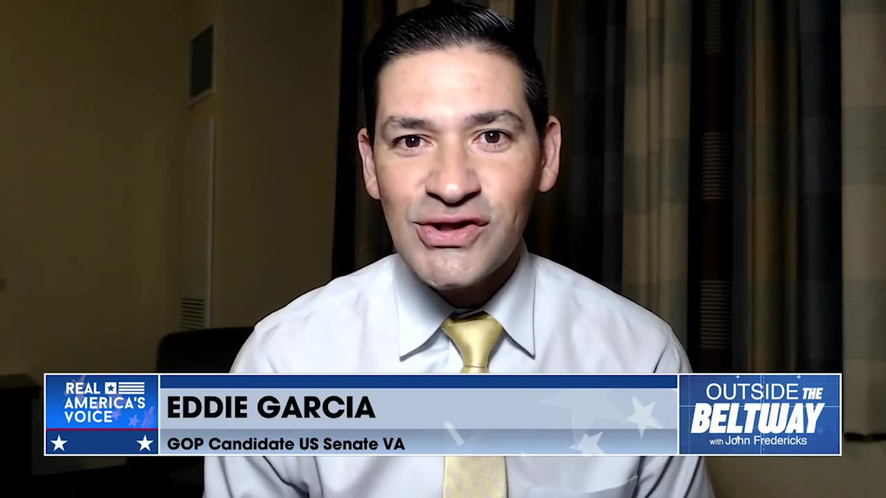 Eddie Garcia Vows to Work on Behalf of Virginians, Not Washington Lobbyists