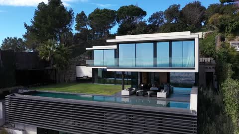 Modern Mansion in Barcelona, Spain