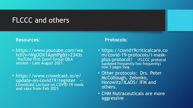 Dr. Saleeby explains FLCCC COVID-19 Protocol