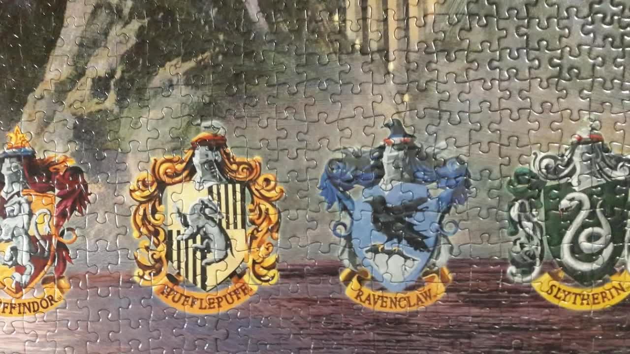 Harry Potter Jigsaw Puzzle Time Lapse - 1000pc Aquarius