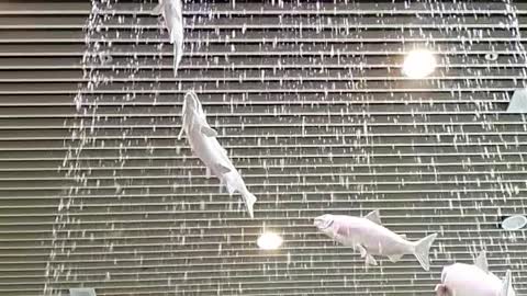 Fantastic upside-down waterfall.