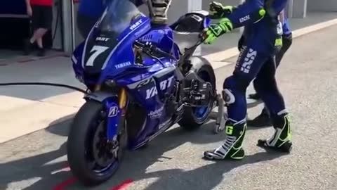 Yamaha R1M motogp bike