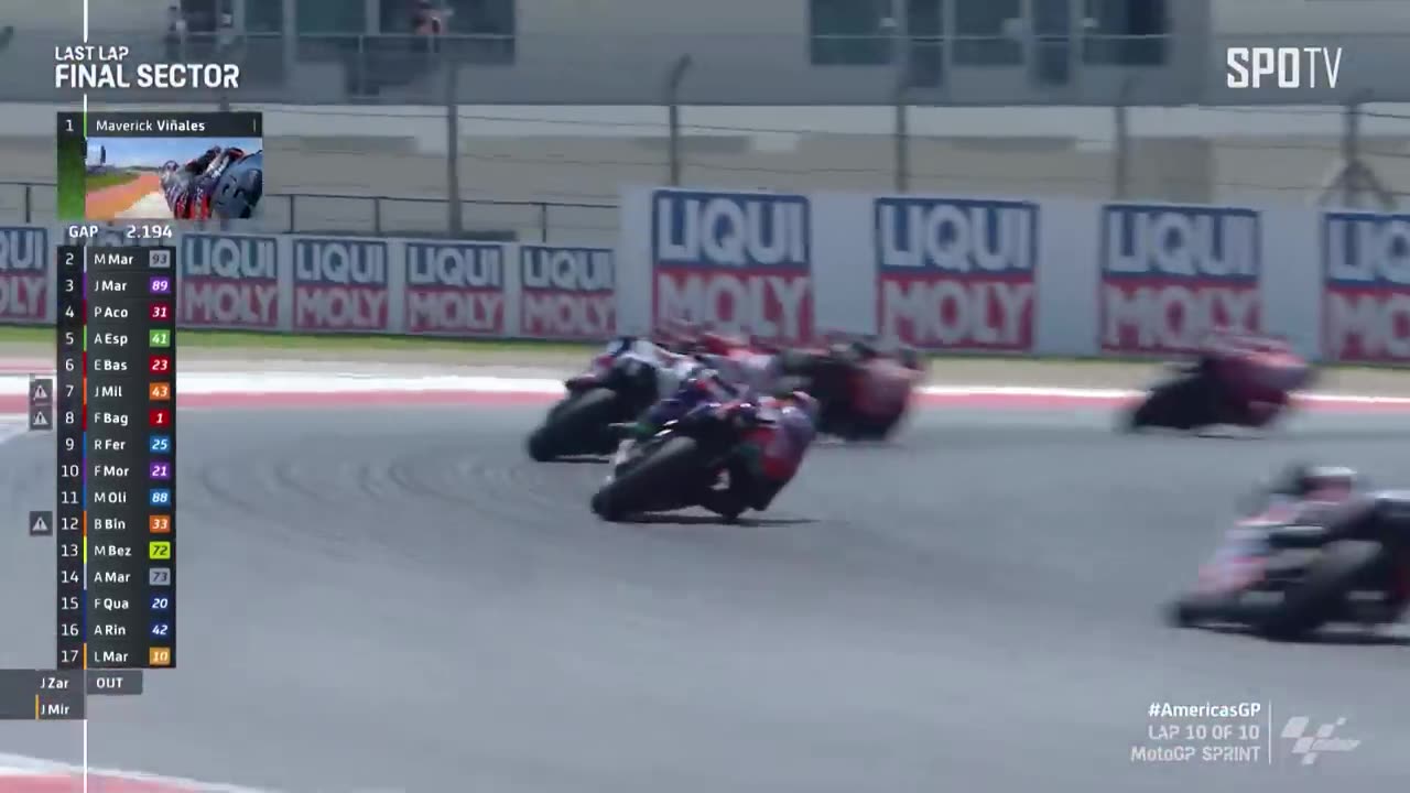 [MotoGP™] American GP - MotoGP Sprint Race Highlight 2024