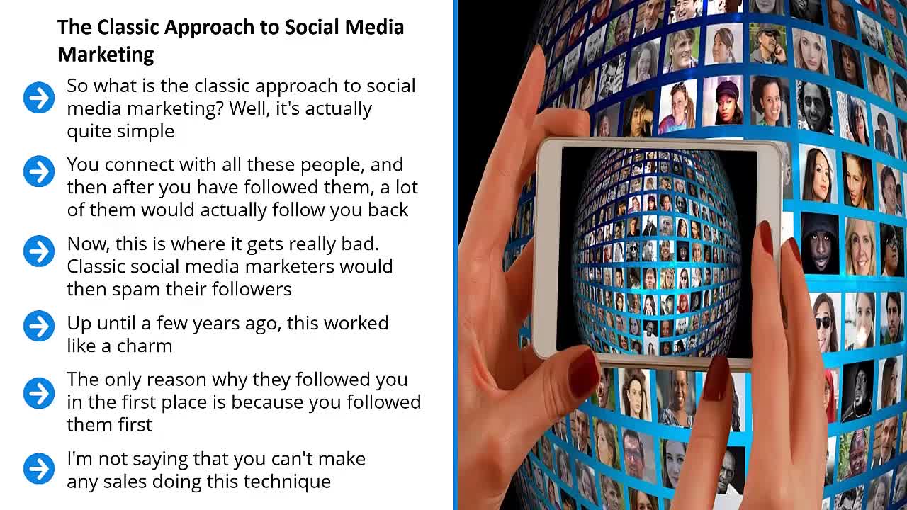 The Classic Way to Do Social Media Marketing and Why it is a Waste of Your Time