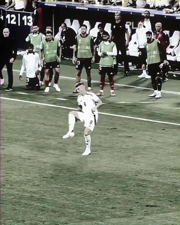 Last touch of Toni Kroos