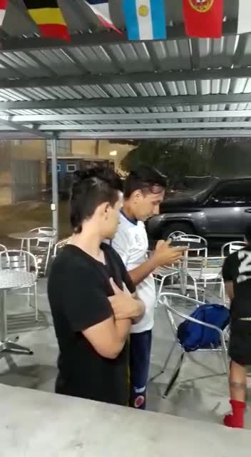 Aguacero cayó en Bucaramanga y Área Metropolitana lunes 13/2018