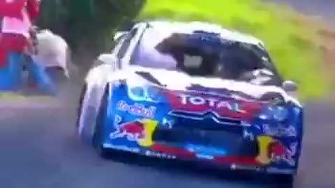 Rally Cars And Crazy Fans