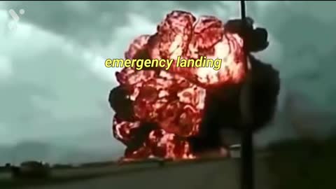 Dangerous emergency landing