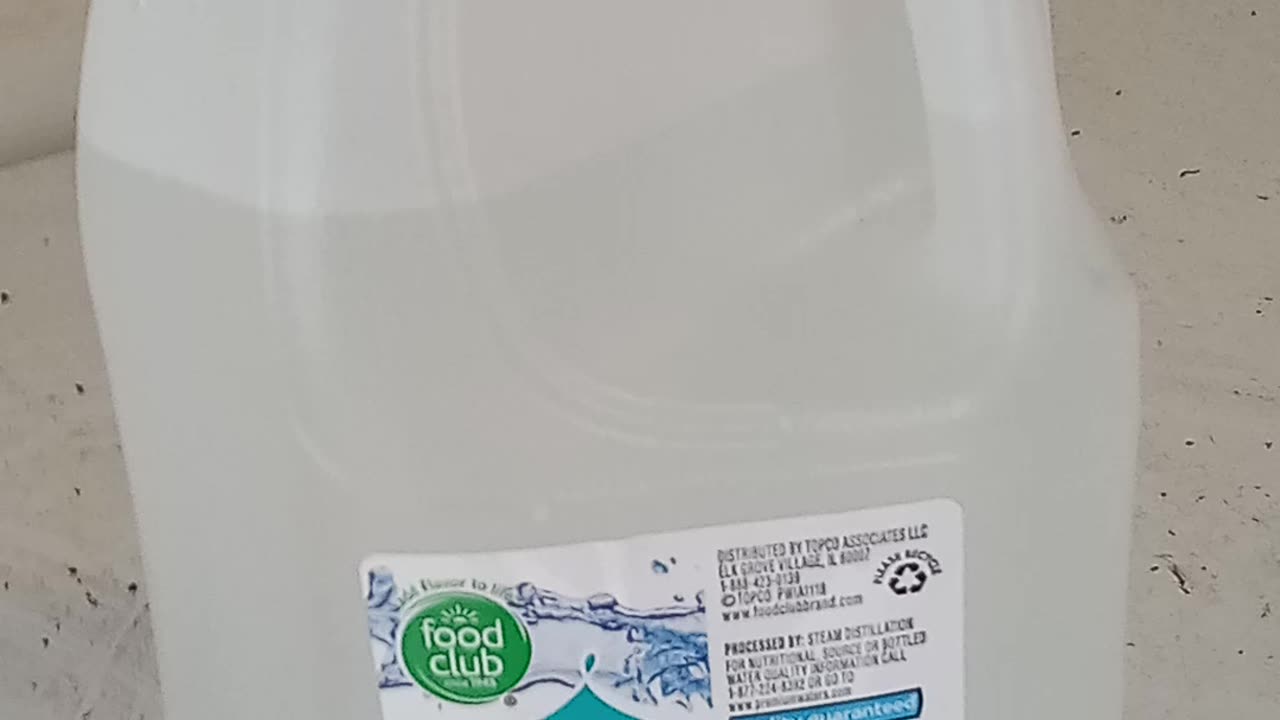 Food Club Fake Distilled Water