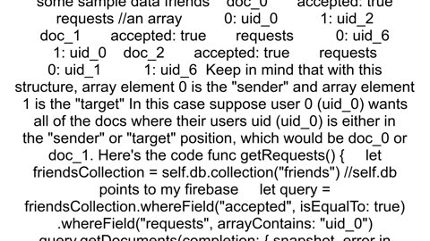 Get Firestore document with OR query