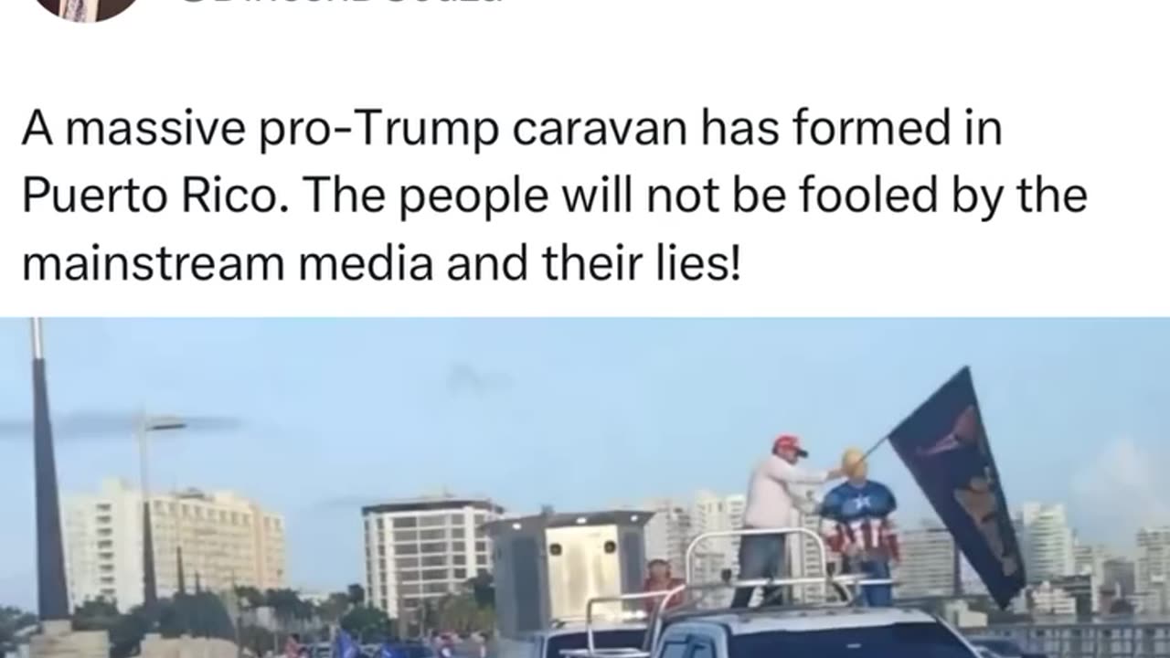 Look at this! Puerto Ricans love Trump!