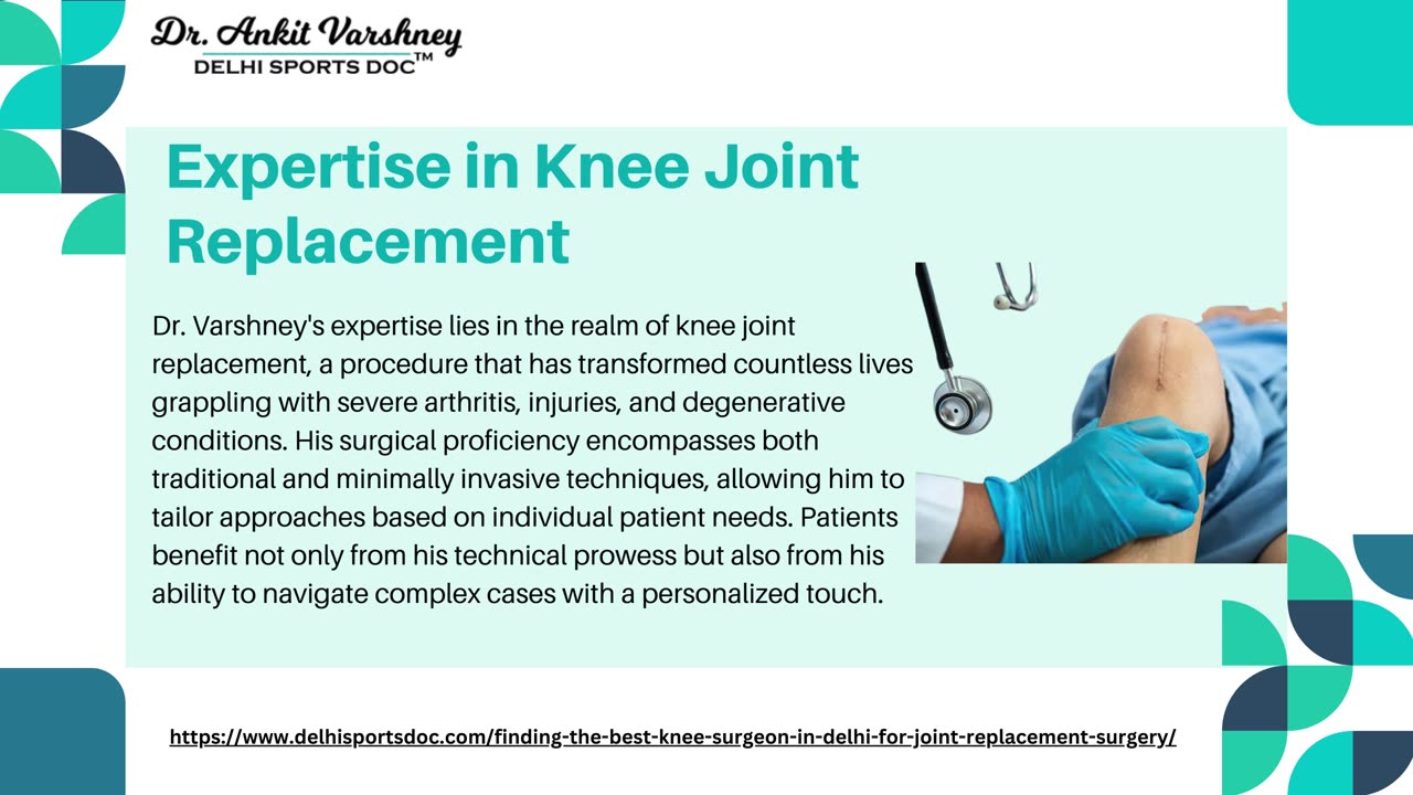 Best Knee Joint Replacement Surgeon in Delhi NCR India