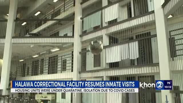 Oahu prison to resume visitations on Mothers Day