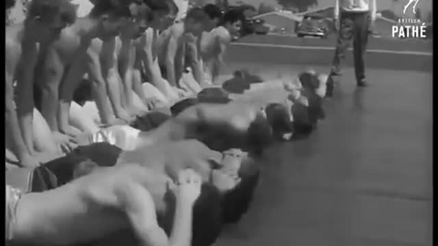 A high school fitness program from 1962.