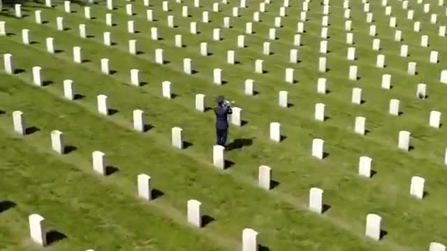 TAPS OVER ARLINGTON NATIONAL CEMETARY MAY 30, 2022 McAfee 8:00pm