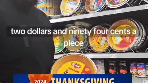 Cost of a Thanksgiving Dinner under Biden/Harris.