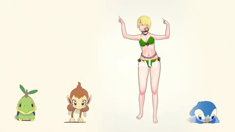 Ryuko Tatsuma Bikini My hero Academia Pokémon dancing POKÉDANCE #mmd #Ryuko #Tatsuma #bnha #mha