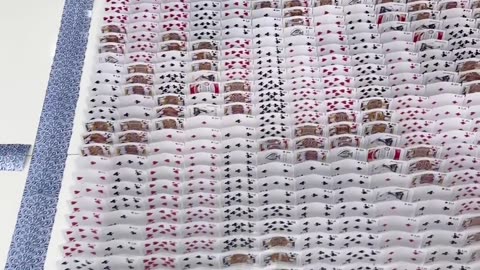 Domino effect 🃏 satisfying? Favorite 😍💟