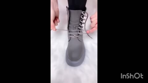 How to set shoe lase