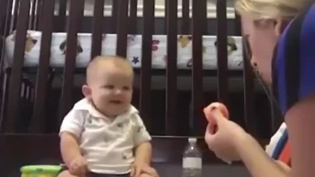 Cheerful little children are always invited to play